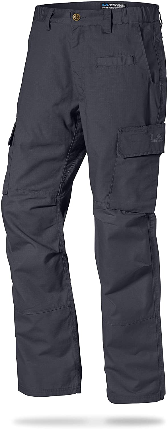 Elastic WB LA Police Gear Mens Urban Ops Tactical Cargo Pants YKK Zipper
