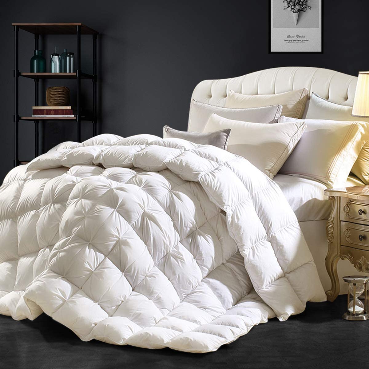 best-white-goose-down-comforter-and-luxurious-comfy-bedding