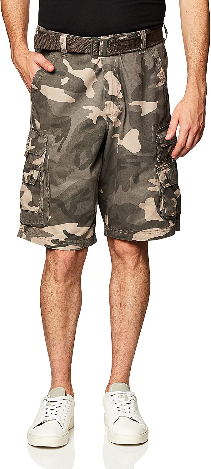 Men's Lee Wyoming Cargo Short Black Camo