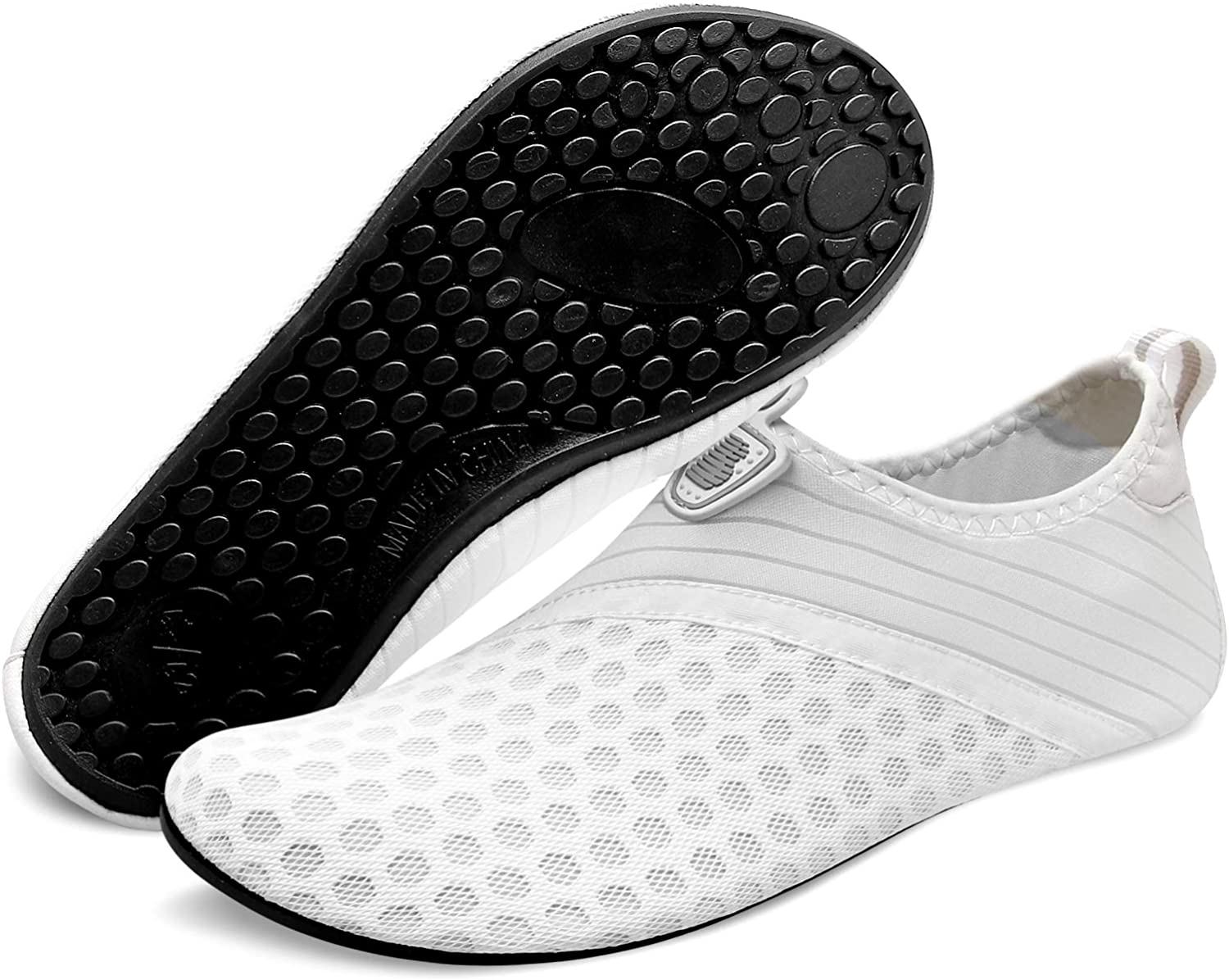 Barerun Barefoot Quick-Dry Water Sports Shoes Aqua Socks for Swim Beach Pool Surf Yoga for Women Men 