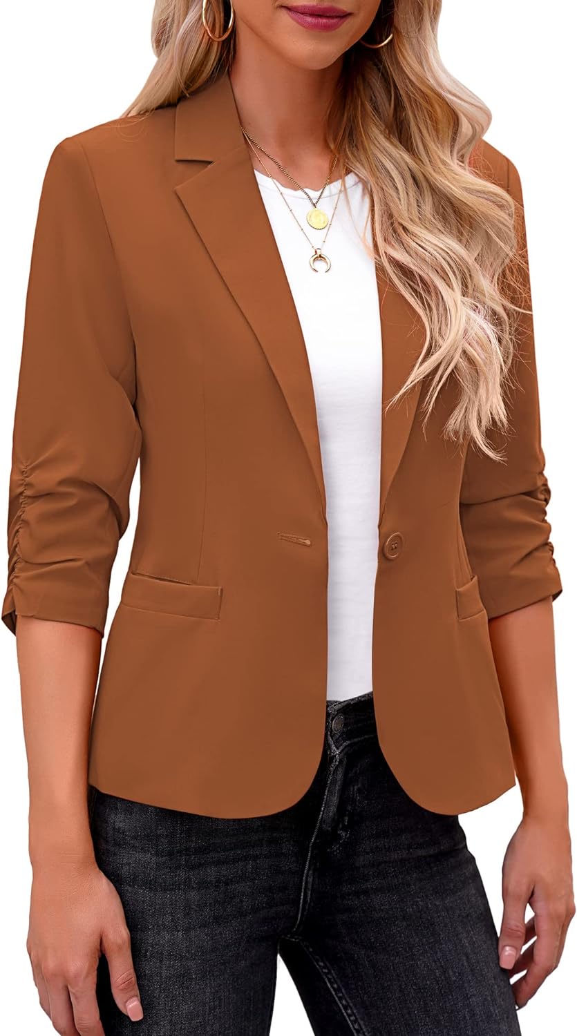 Hanita Suit Jackets In Beige | ModeSens