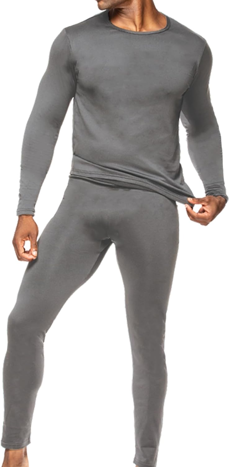 Body Glove Men's Thermal Underwear Base Layer Top & Long Johns