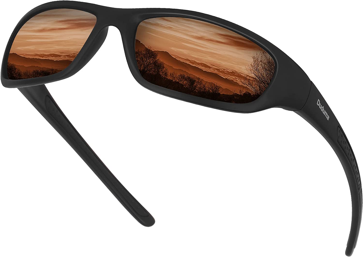 Duduma Sports Polarized Sunglasses for Men Women Baseball Cycling Golf  Fishing S