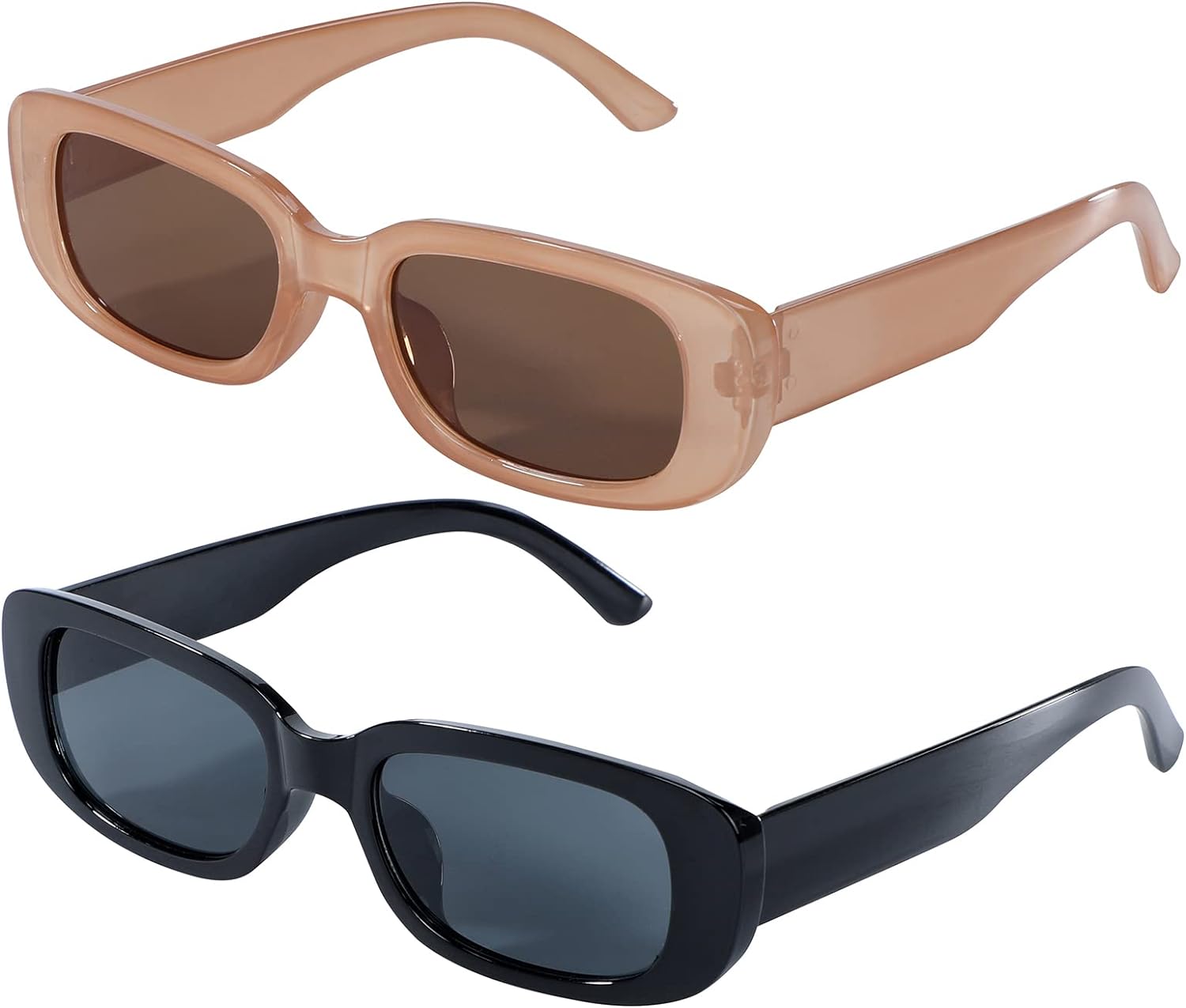 Rectangle Sunglasses Retro Driving Glasses 90s Vintage Fashion Narrow |  Teddith - AU
