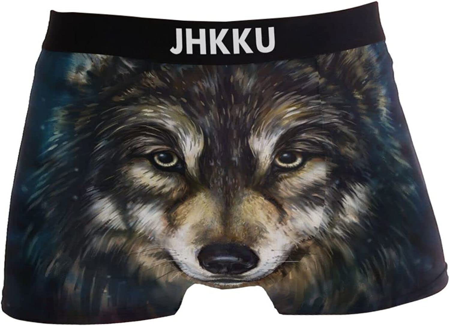 JHKKU Men's Underwear Fashion Stretch Soft Boxer Briefs Comfort Breathable