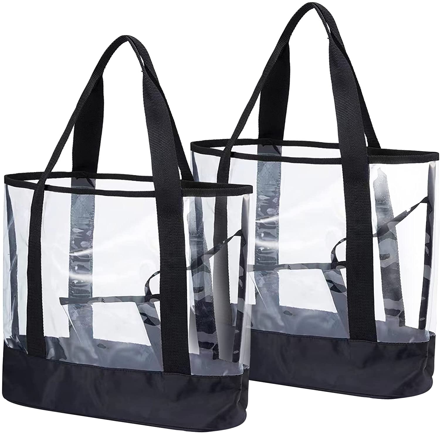  BORMELUN Clear Totes Bag Women - Large Work