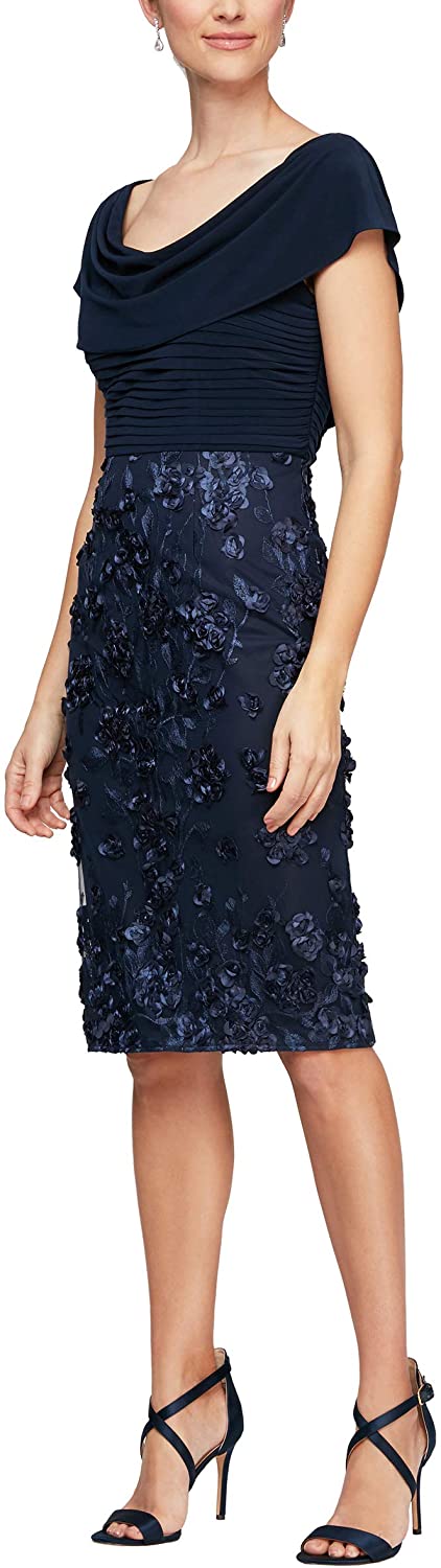 Alex Evenings Women s Short Embroidered Dresses