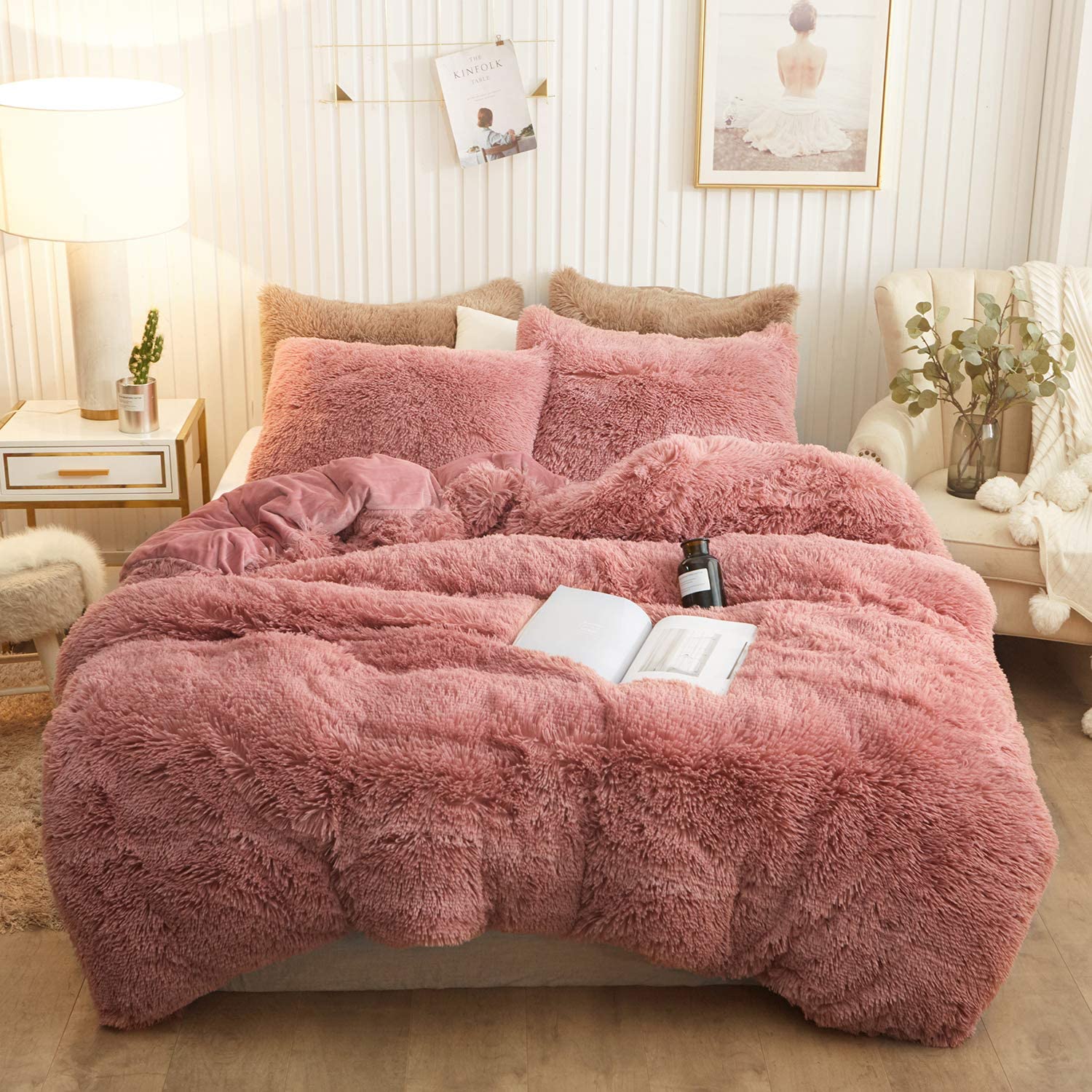 big plush bed