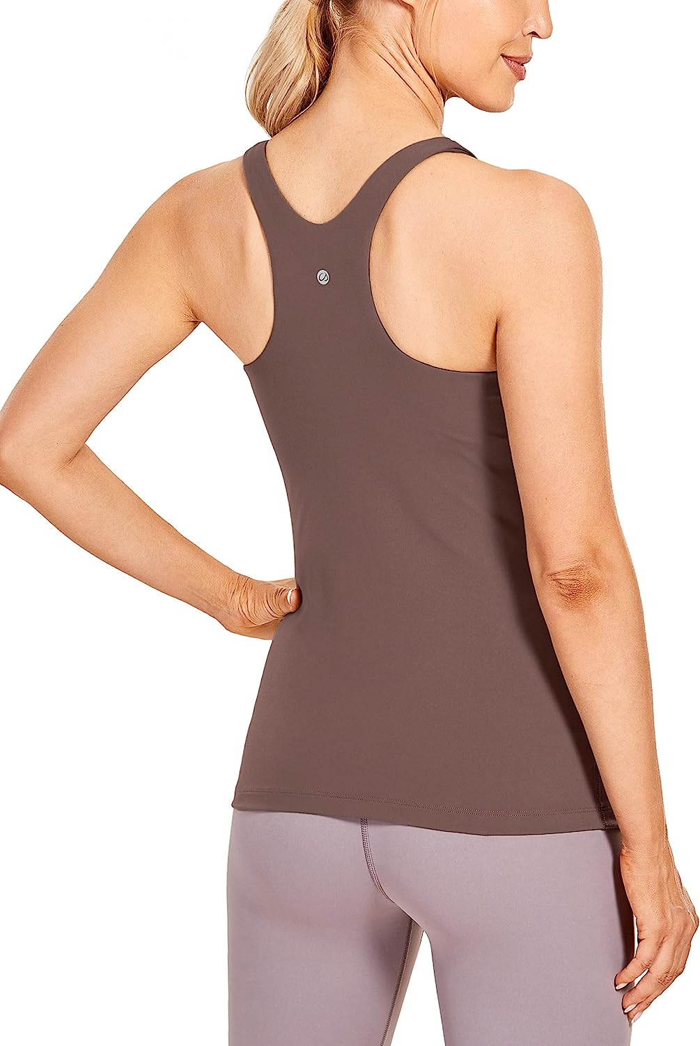 Buy CRZ YOGA Womens V Neck Workout Tank Tops with Built in Bras