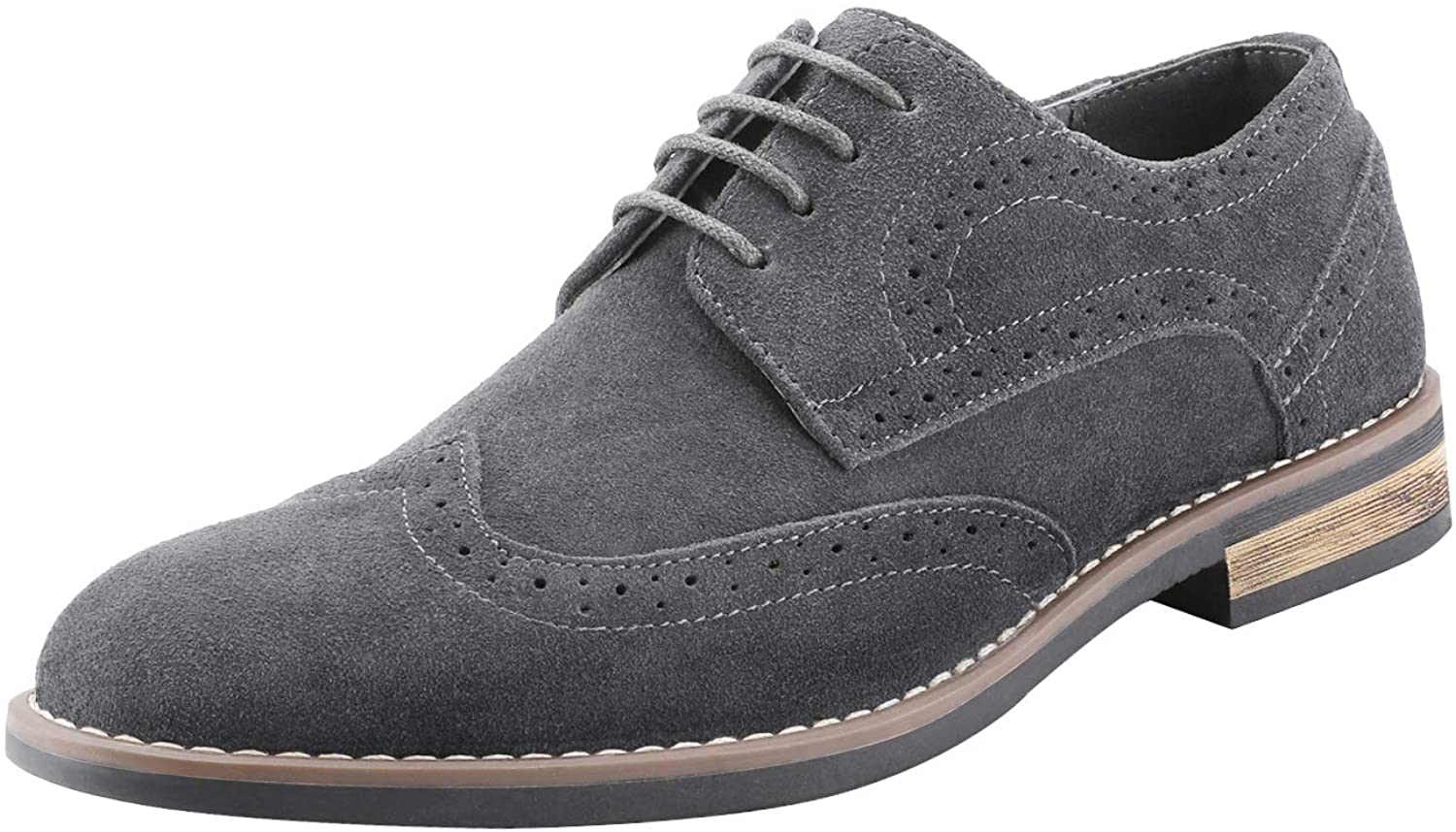 Men's Leather Oxfords  Oxford Dress Shoes-Bruno Marc