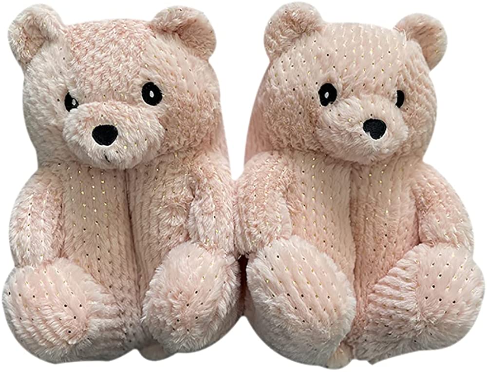 alayger teddy bear slippers