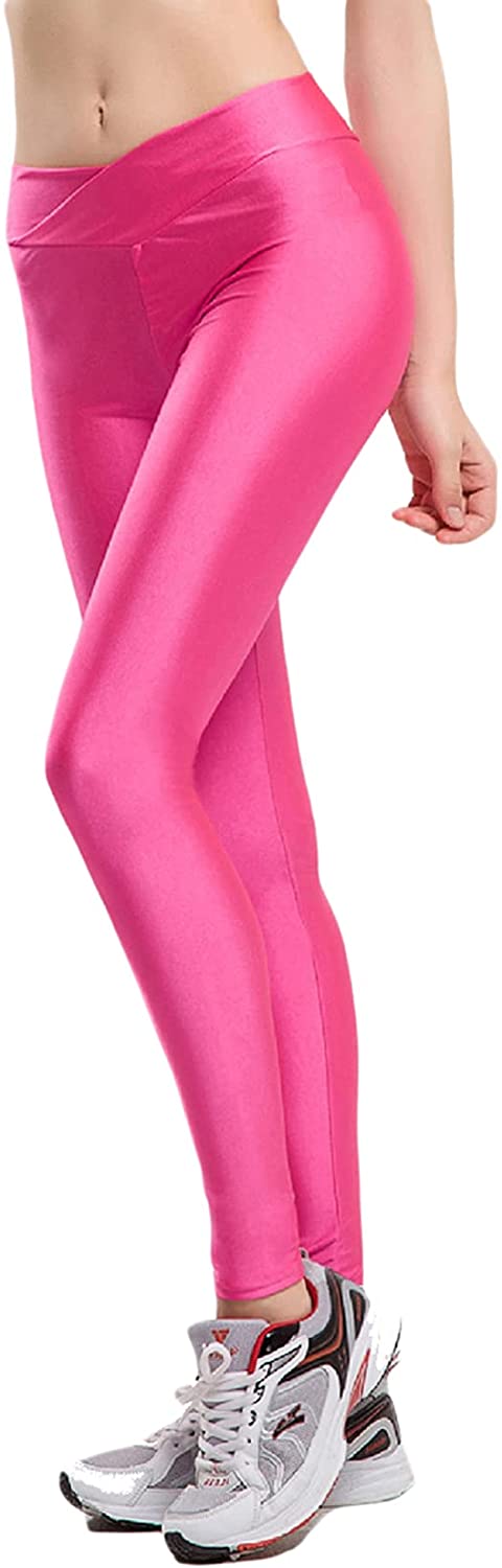 Details about   Romastory Women Fluorescent Colors Tights Stretched Sports Leggings Yoga Pants 