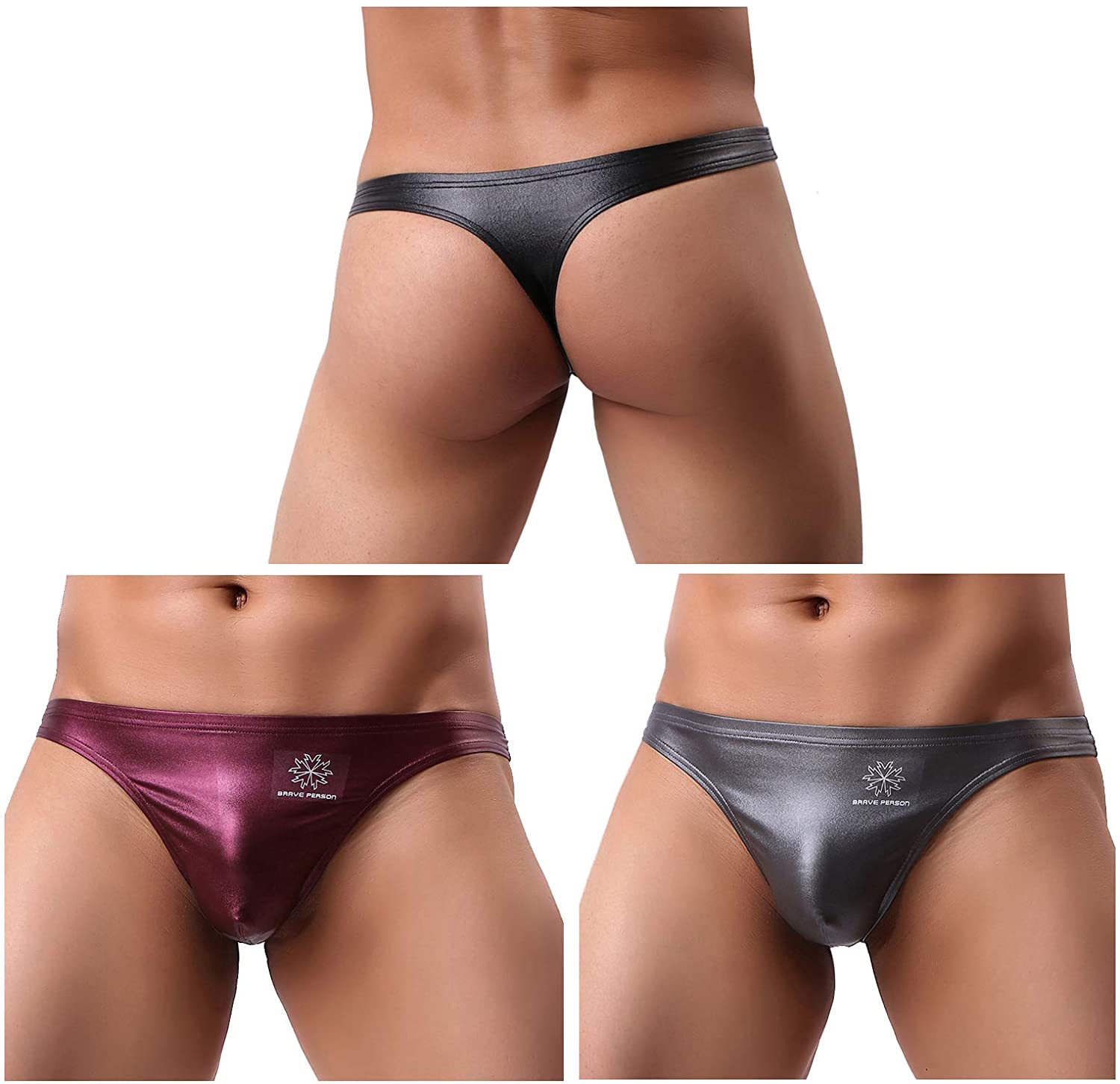 Arjen Kroos Mens Sexy Leather G String Thong Underwear Swimwear Ebay 