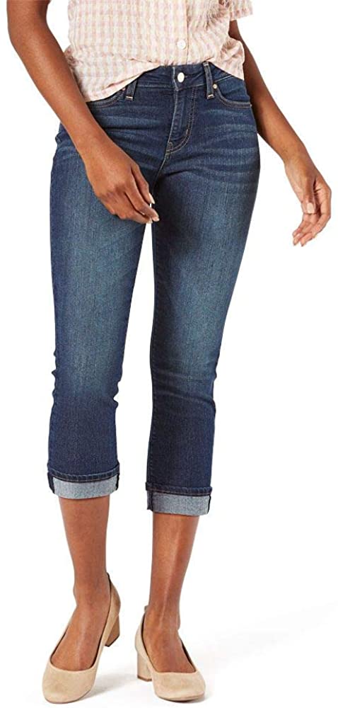 levi strauss mid rise capri