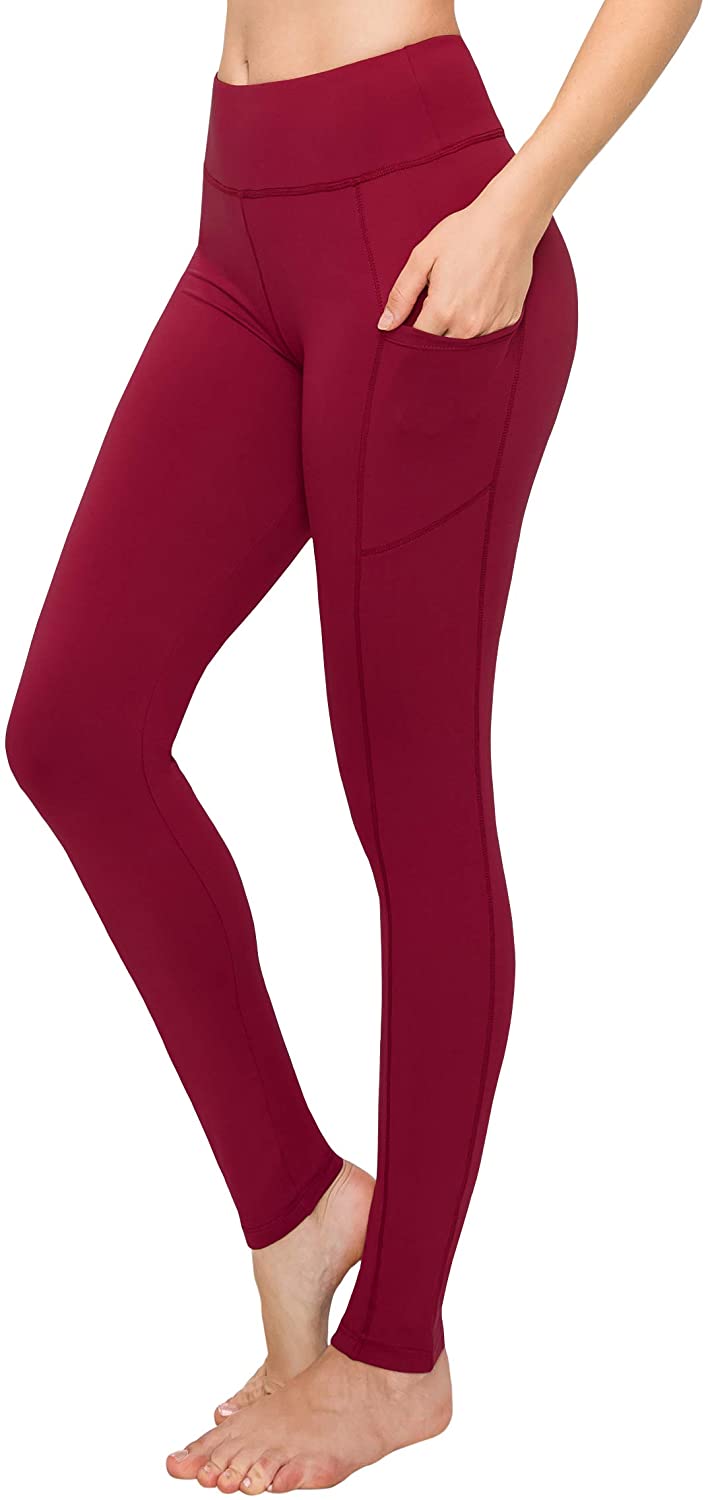 SATINA High Waisted Leggings - 25 Colors - Super Soft Full Length Opaque  Slim | eBay