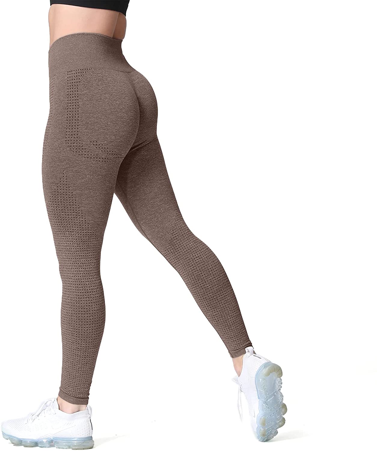  Aoxjox Womens High Waist Workout Gym Vital Seamless Leggings  Yoga Pants