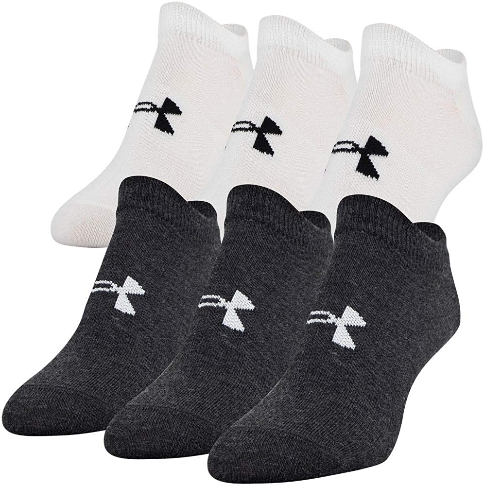 Under Armour Women's Essential No Show Socks, 6-pair | eBay