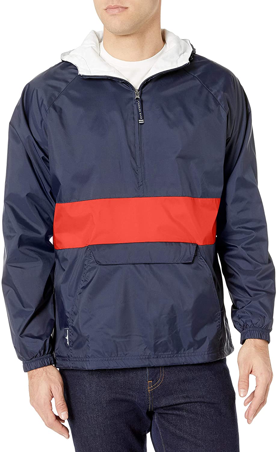 Charles River Apparel Wind & Water-Resistant Pullover Rain