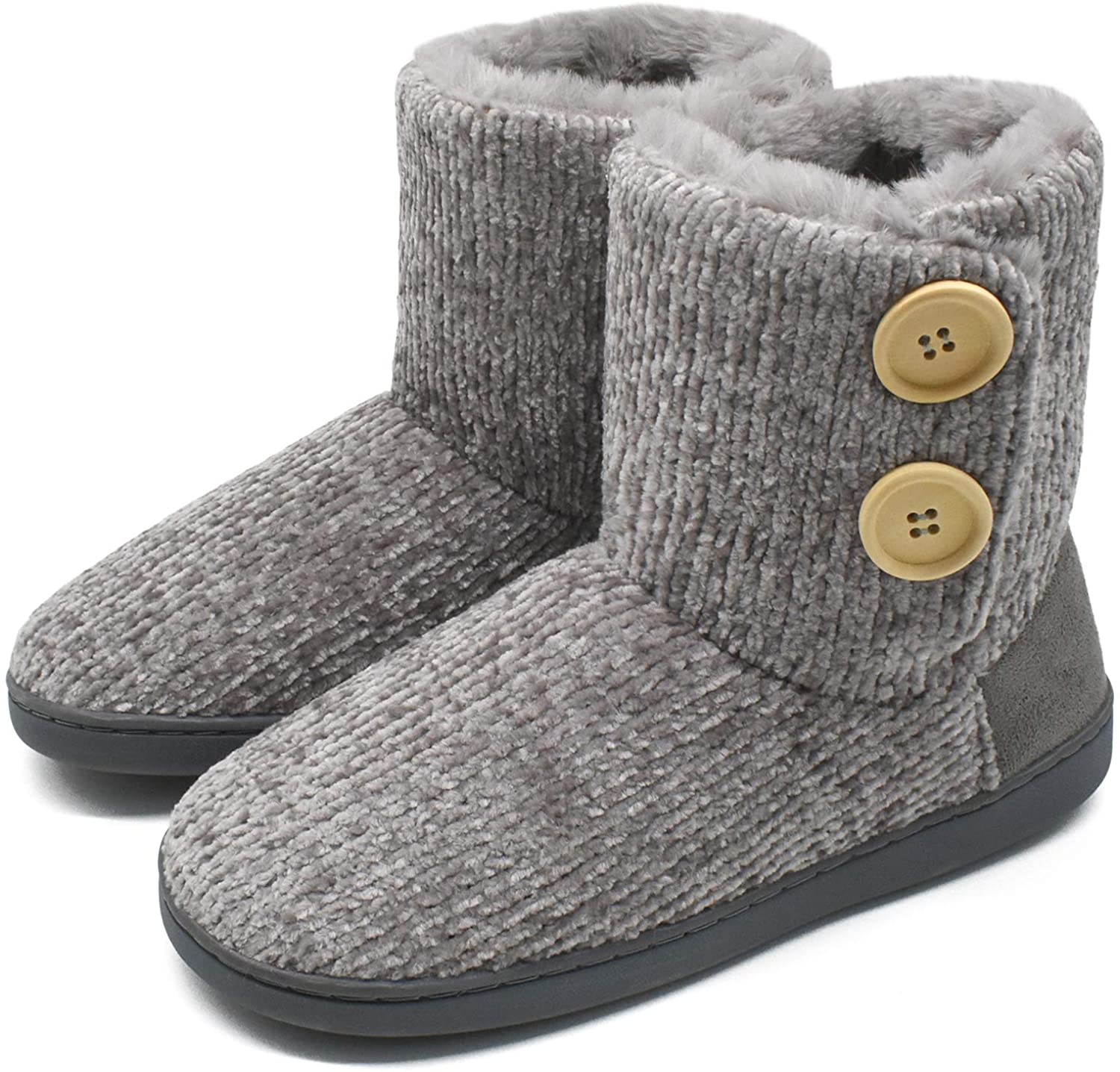 Lyrical Vugge Megalopolis ONCAI Fluffy Faux Fur Slipper Boots Women Soft Cozy Memory Foam Midcalf  Booties | eBay