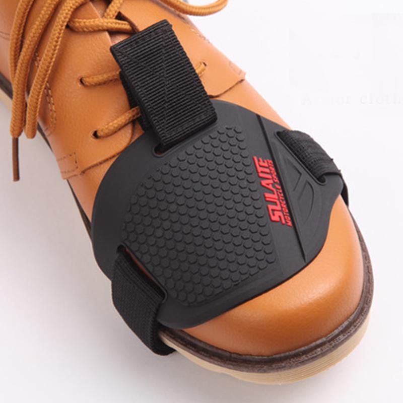 photo of Motorcycle Non-slip Gear Shifter Shoe Boot Botas Scuff Mark Protector Moto Wear-resisting Rubber Sock Pad Cover Guard Universal