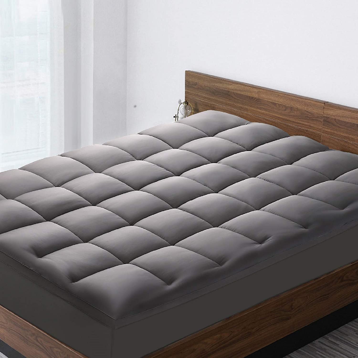 ,Cooling Cotton P Details about   Starcast Sleep Solution Extra Thick Mattress Topper Queen Size 