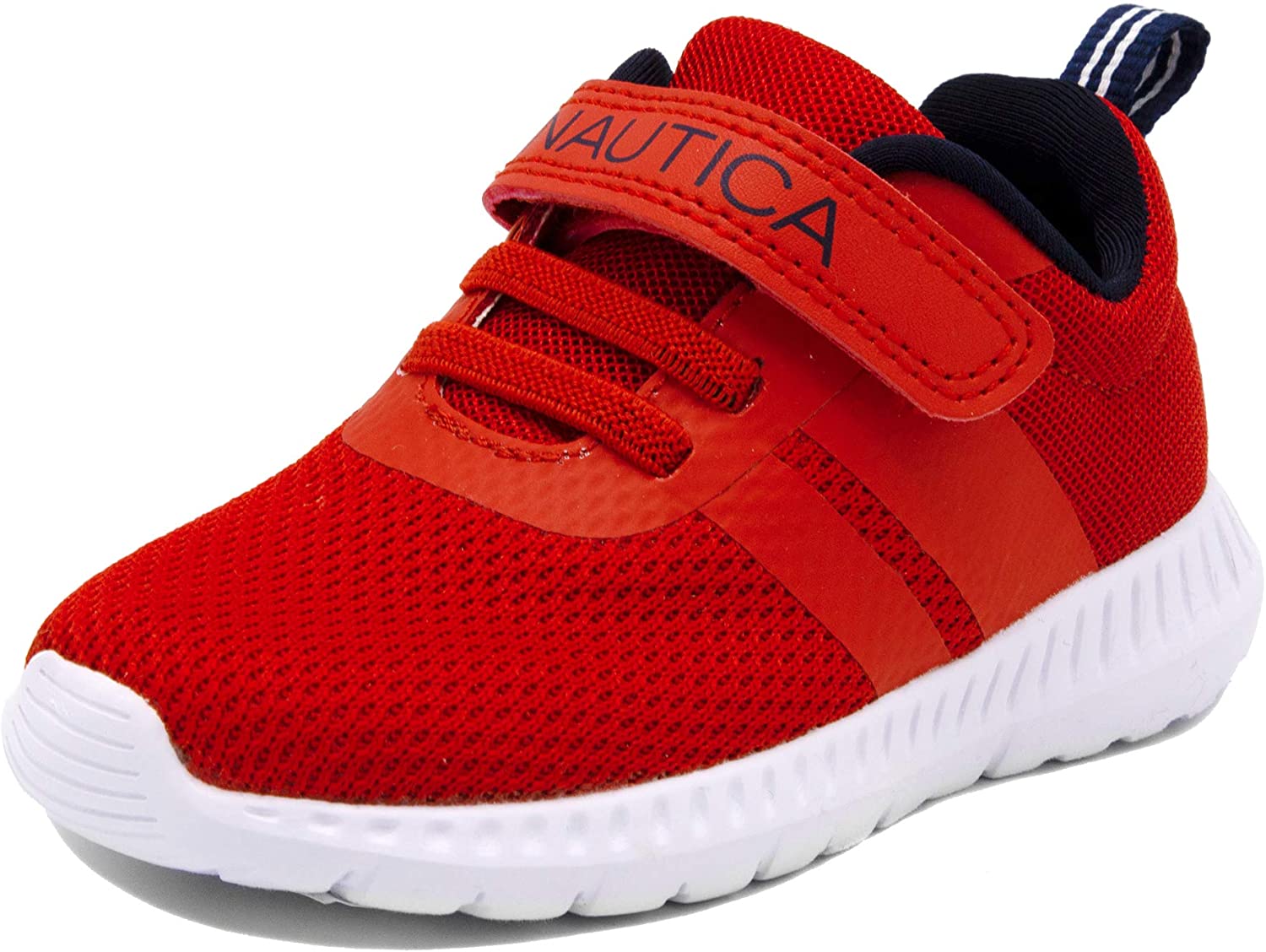 Nautica Kids Fashion Sneaker Athletic Running Shoe with One  Strap|Boys-Girls| (T