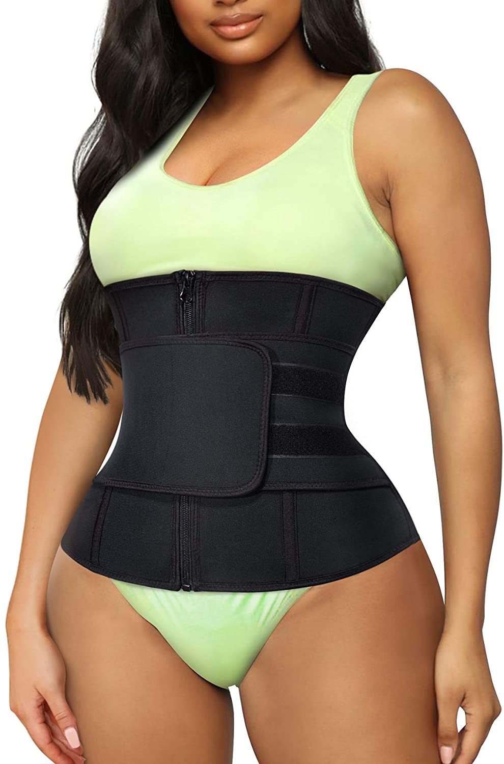 LAZAWG Women Waist Trainer Neoprene Belt Weight Loss Cincher Body Shaper  Tummy Control Strap Slimming Sweat Fat Burning Girdle - Price history &  Review, AliExpress Seller - LAZAWG Official Store