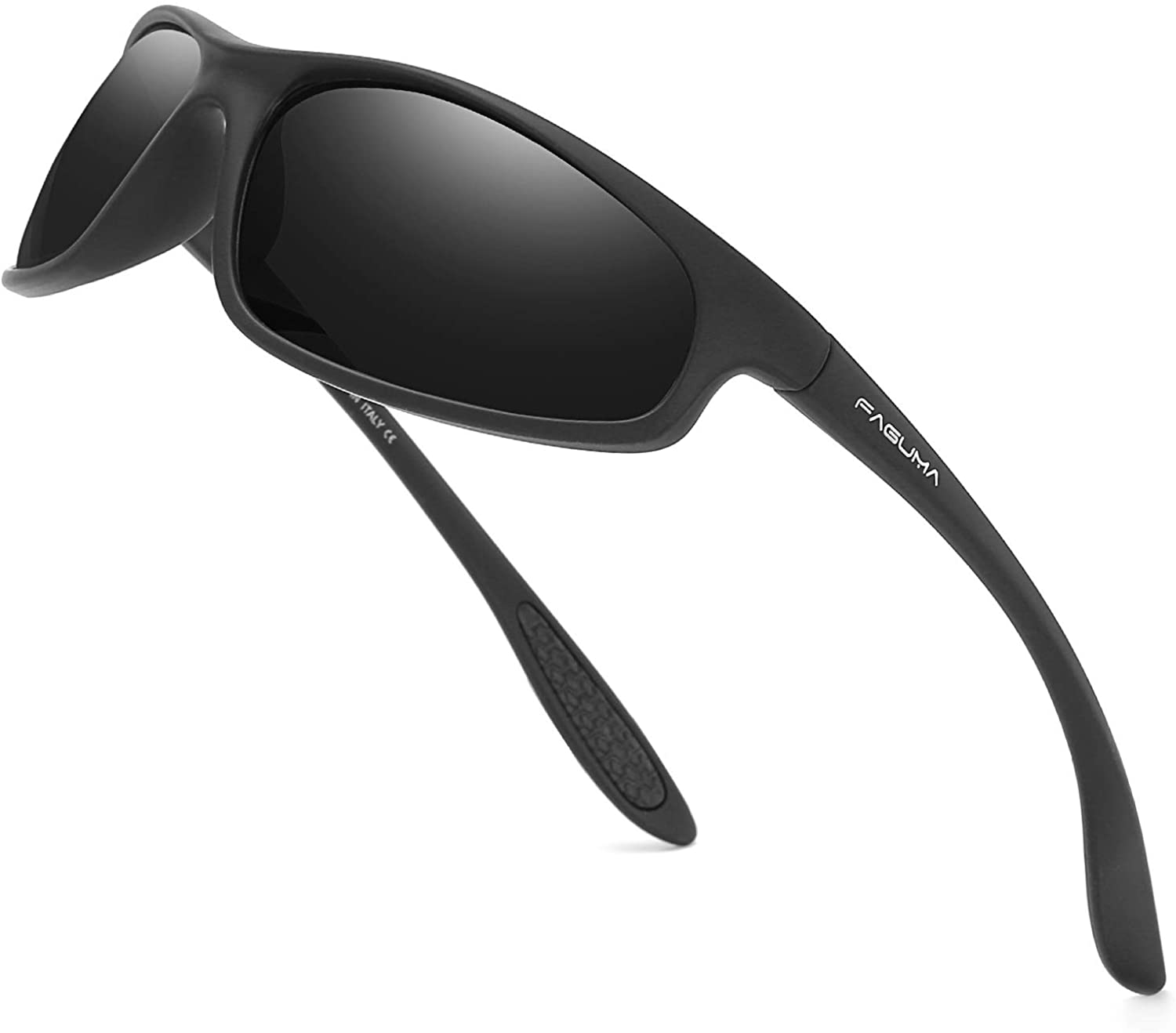 FAGUMA Sports Polarized Sunglasses For Men Cycling Driving Fishing