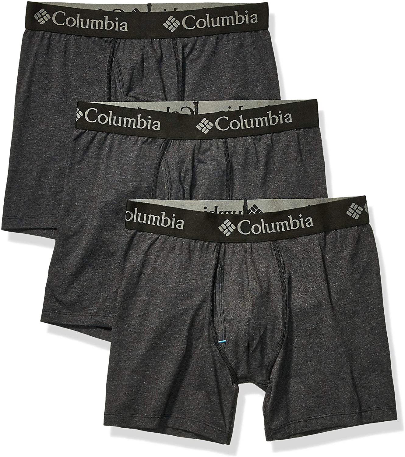 Columbia Men's Performance Cotton Stretch Boxer Brief-3 Pack