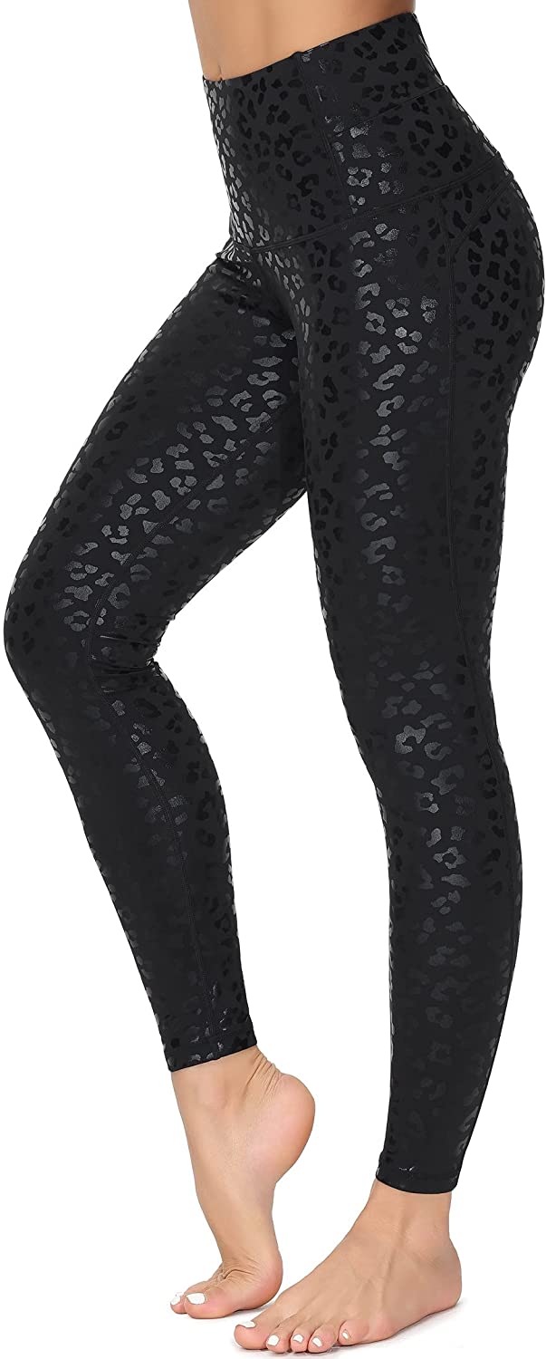 Dragon Fit Compression Yoga Pants Power Stretch Workout Leggings with High  Waist