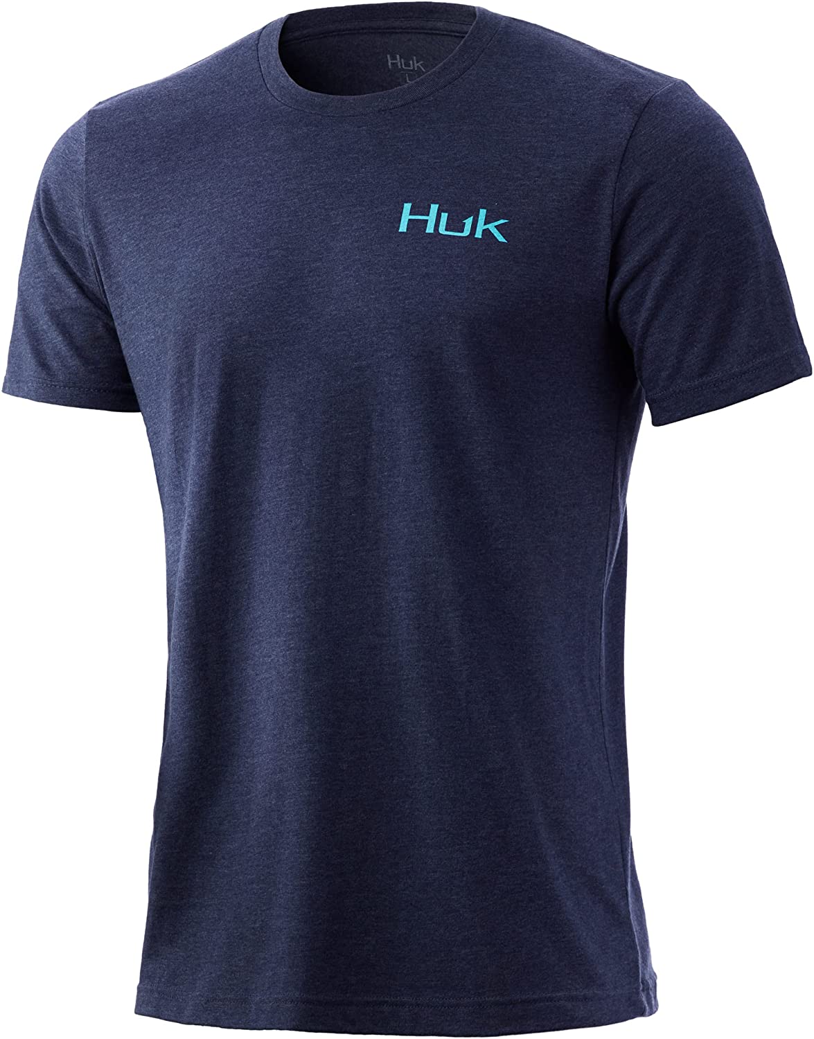 Huk Men's Beach Fishin' Short Sleeve Tee Quick-dry Performance Fishing Shirt  -  UK