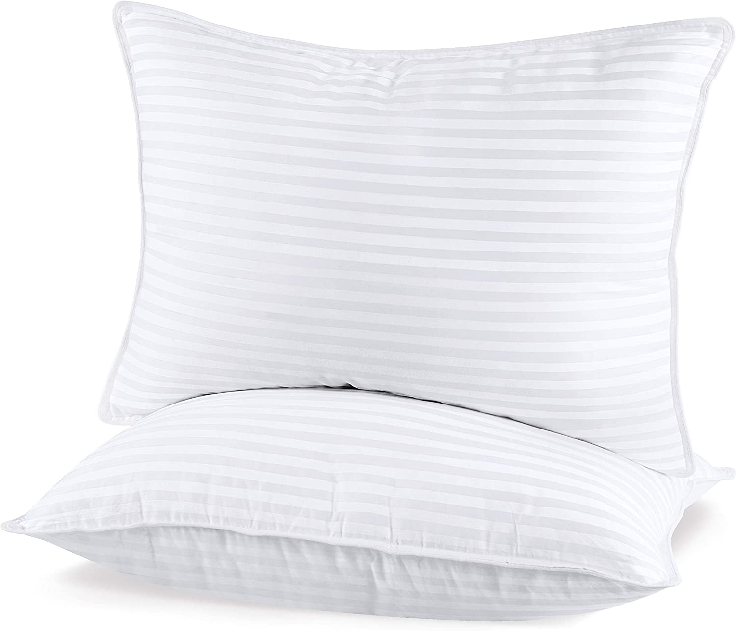 Details about   Utopia Bedding Premium Plush Gel Pillow 2 Pack Qu Fiber Filled Bed Pillows 