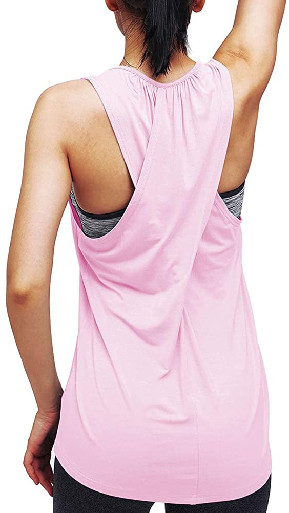 GetUSCart- Mippo Workout Tank Tops for Women Workout Shirts Yoga