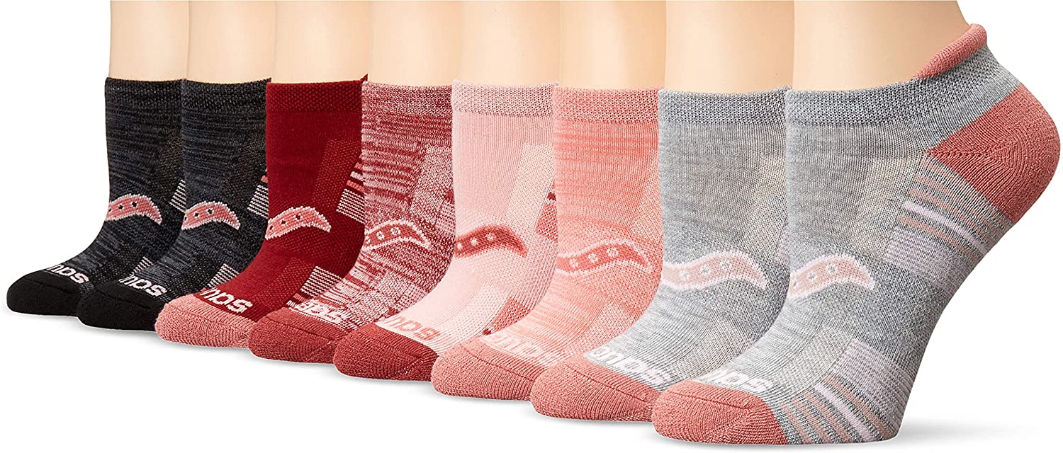 Saucony Women's Performance Heel Tab Athletic Socks (8 & 16 Pairs) | eBay