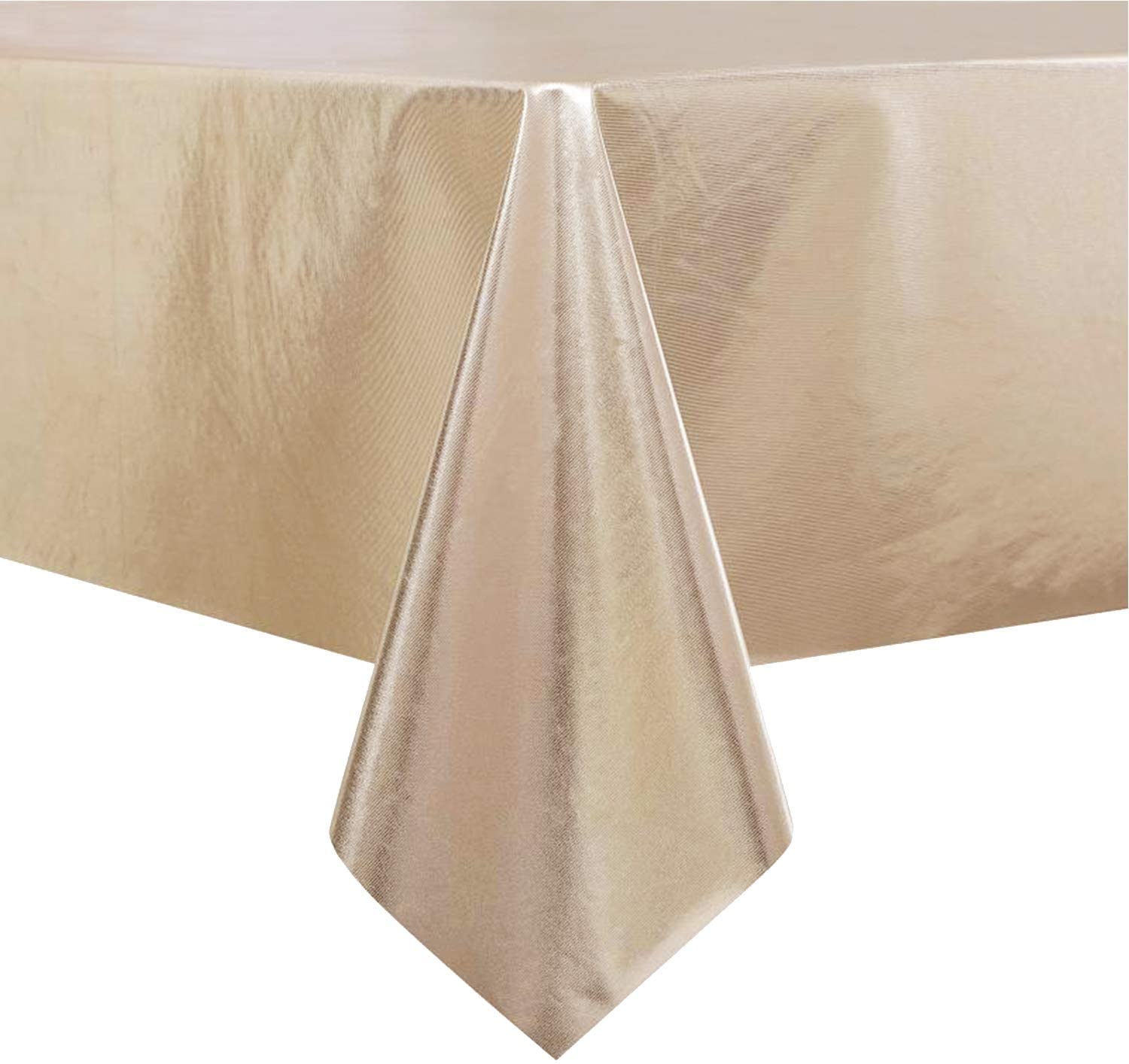 sancua Clear Plastic 100% Waterproof Tablecloth - 54 x 78 Inch - Vinyl PVC  Recta | eBay