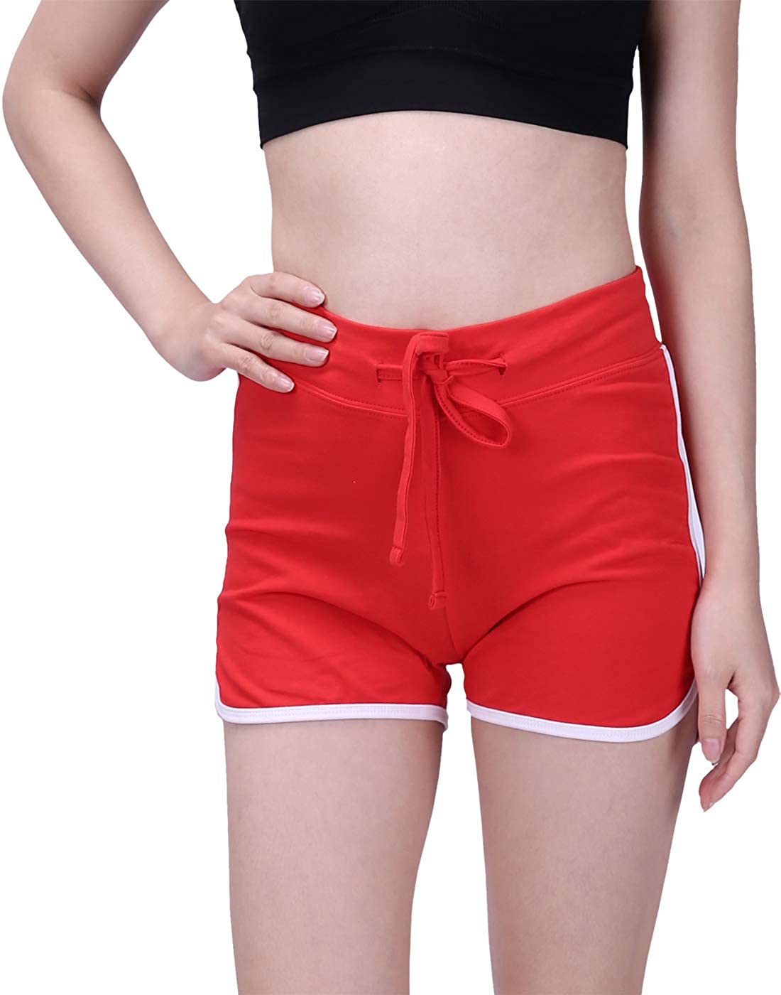 HDE Plus Size Dolphin Shorts for Women Running Workout Short