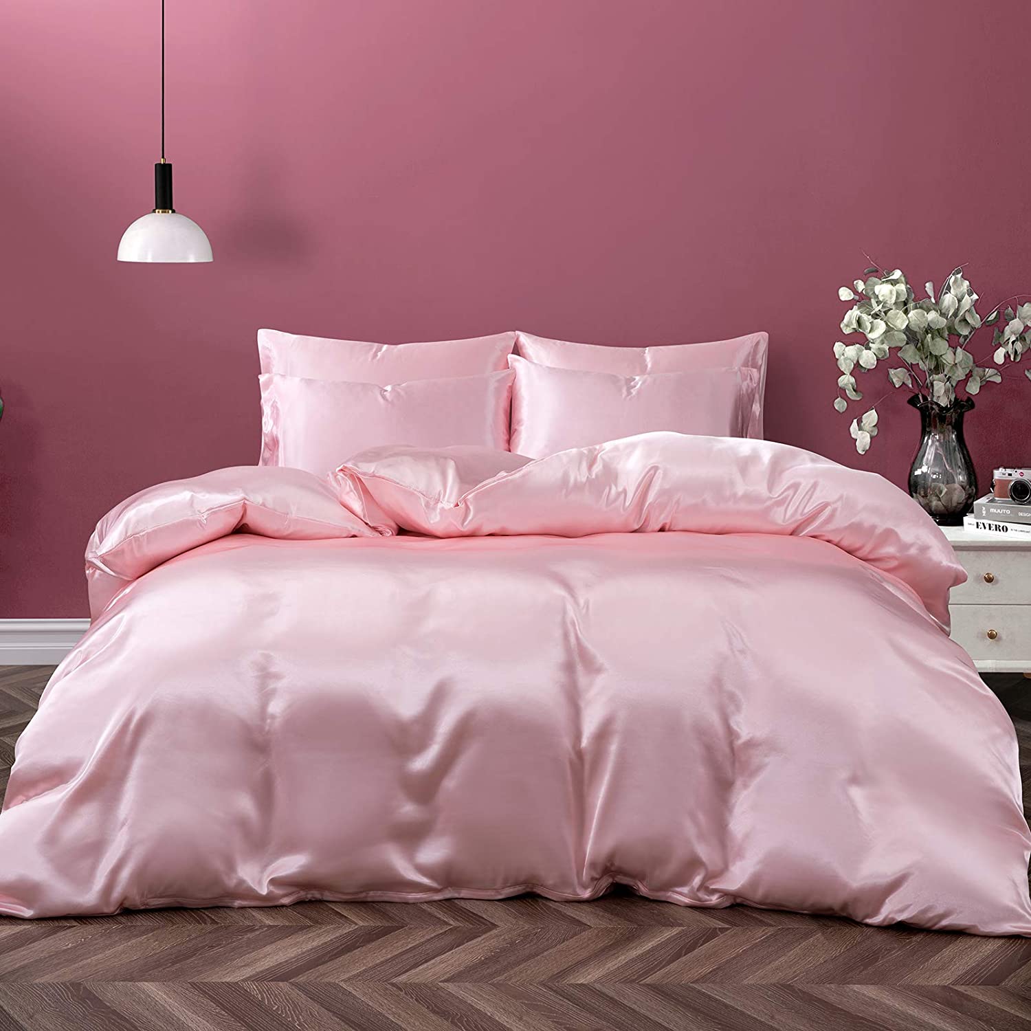 silk duvet cover full