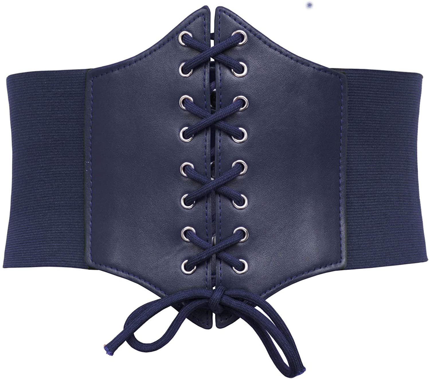 Womens Lace-up Cinch-Belts Elastic-Wide-Waist-Corset-Belt for Halloween  Party : : Fashion