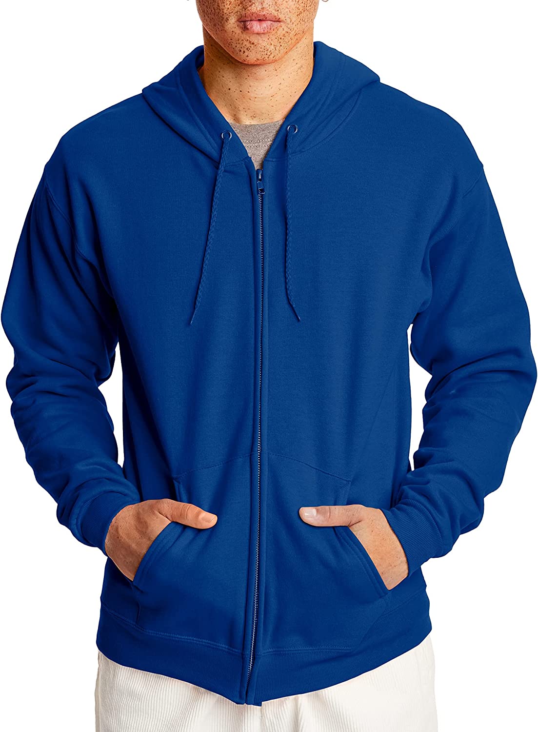 Hanes EcoSmart Men's Full-Zip Hoodie