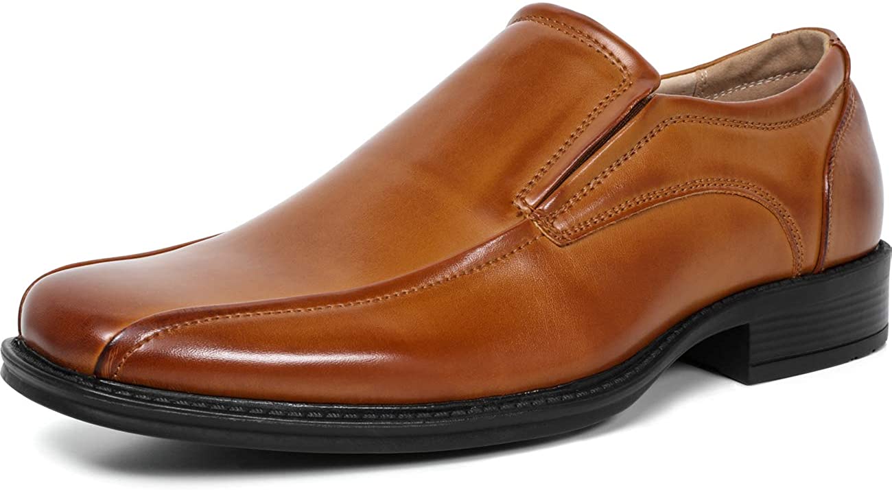 ZRIANG Mens Dress Loafers Formal Leather Lined Slip-on Shoes 