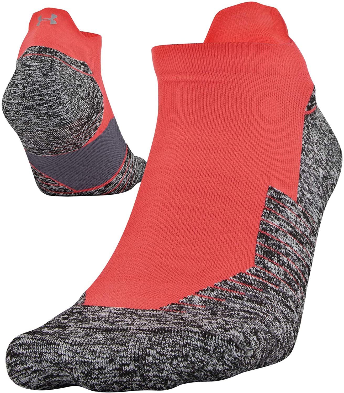 unisex ua run cushion no show tab running socks