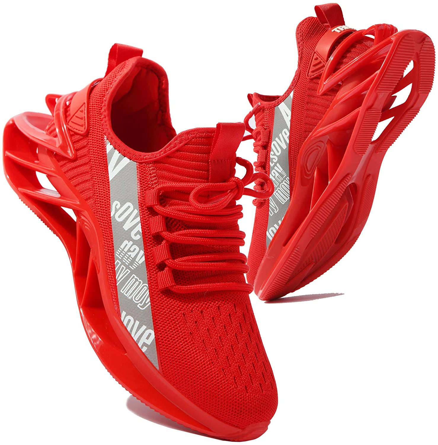 kokib Men's Running Sports Walking Shoes Mesh Lightweight Breathable Athletic Jogging Fashion Sneakers Sneakers Tennis Blade 