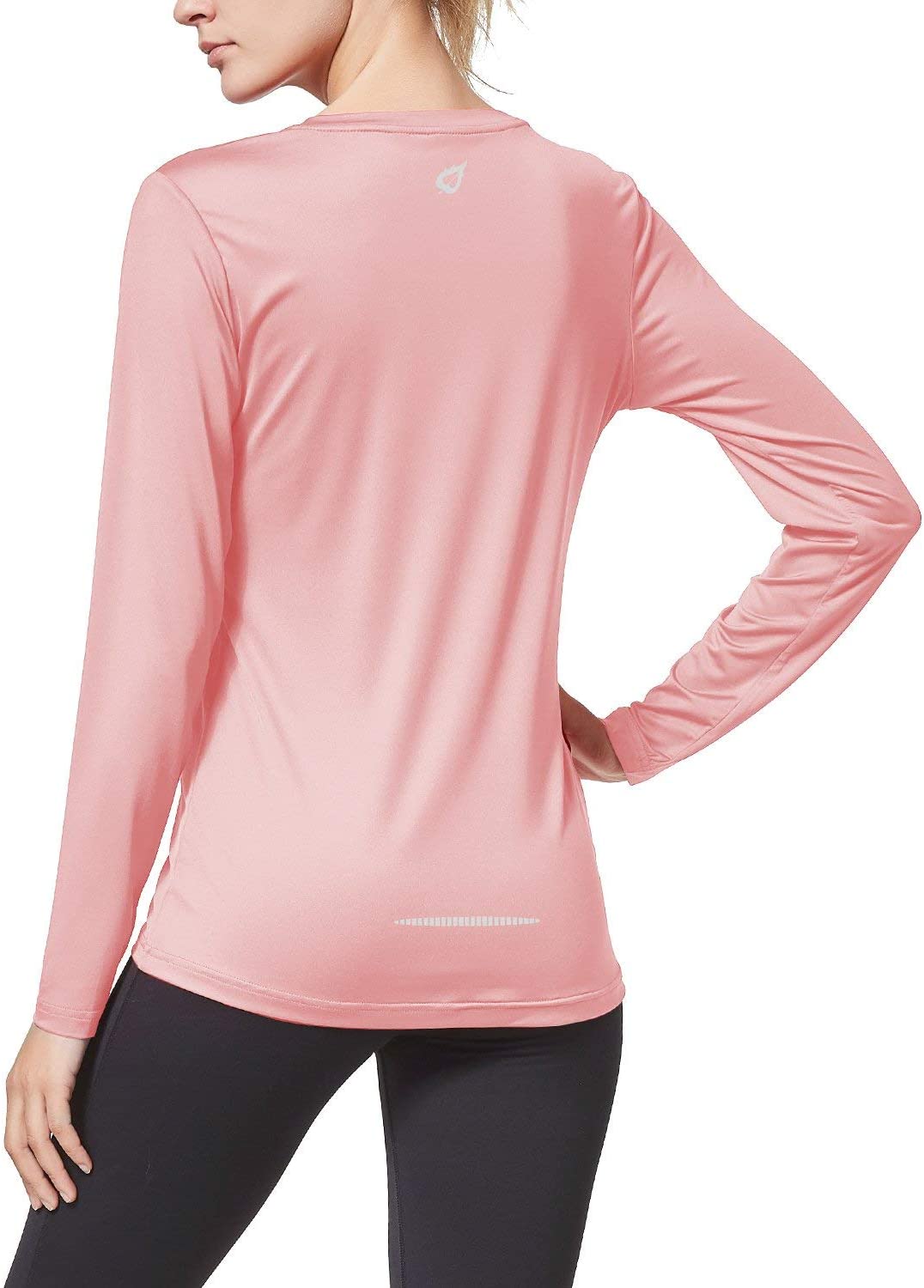 BALEAF Women's Long Sleeve UV Shirts Quick Dry Running Workout