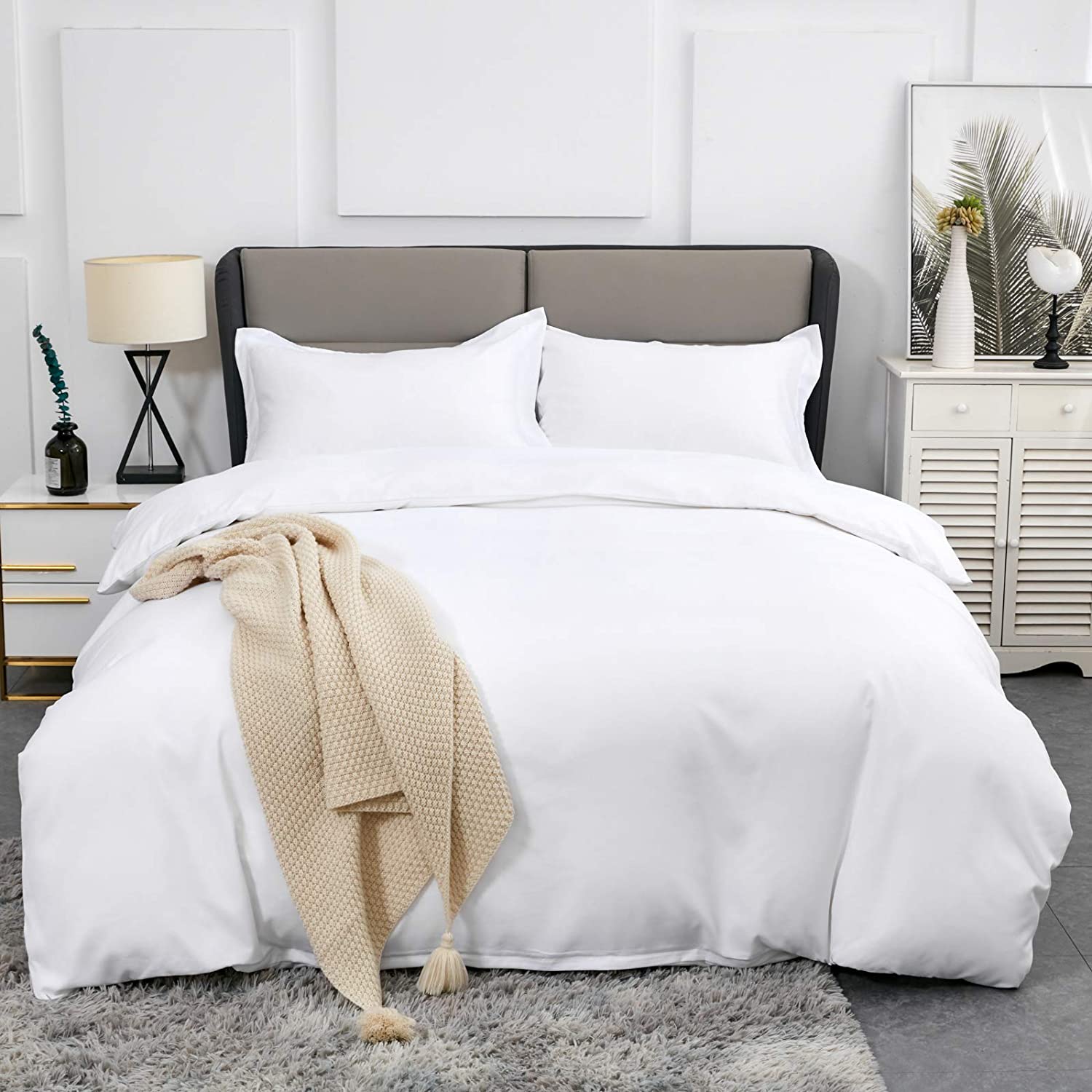 soft breathable duvet cover