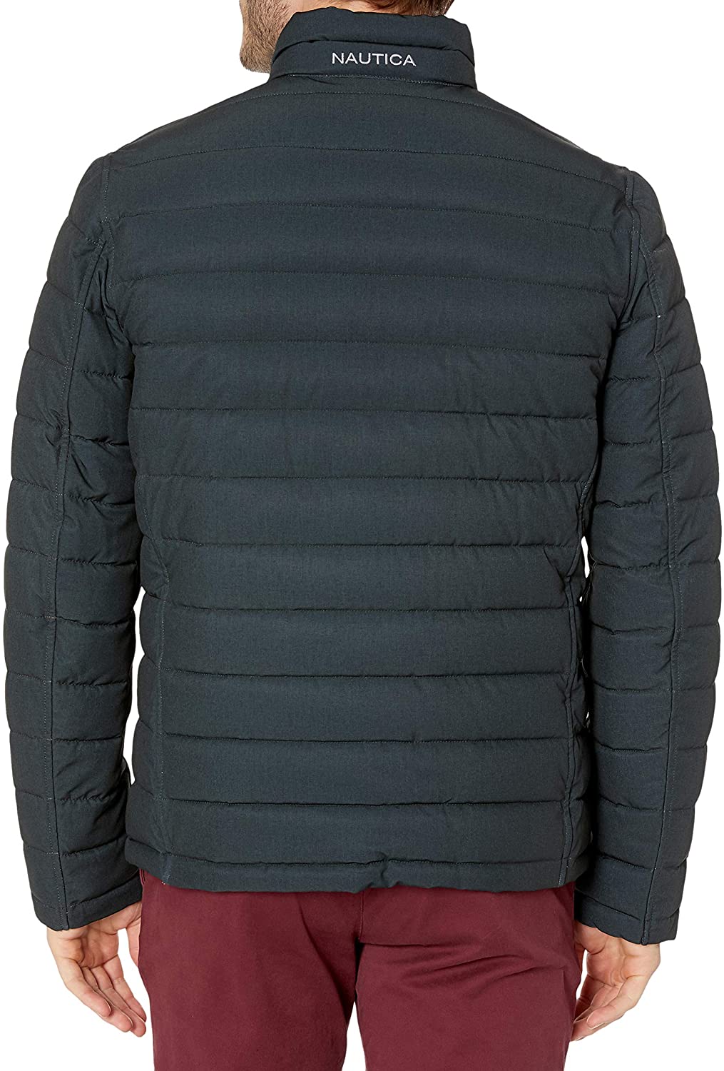 Nautica mens Poly Stretch Reversible Midweight Puffer Jacket | eBay