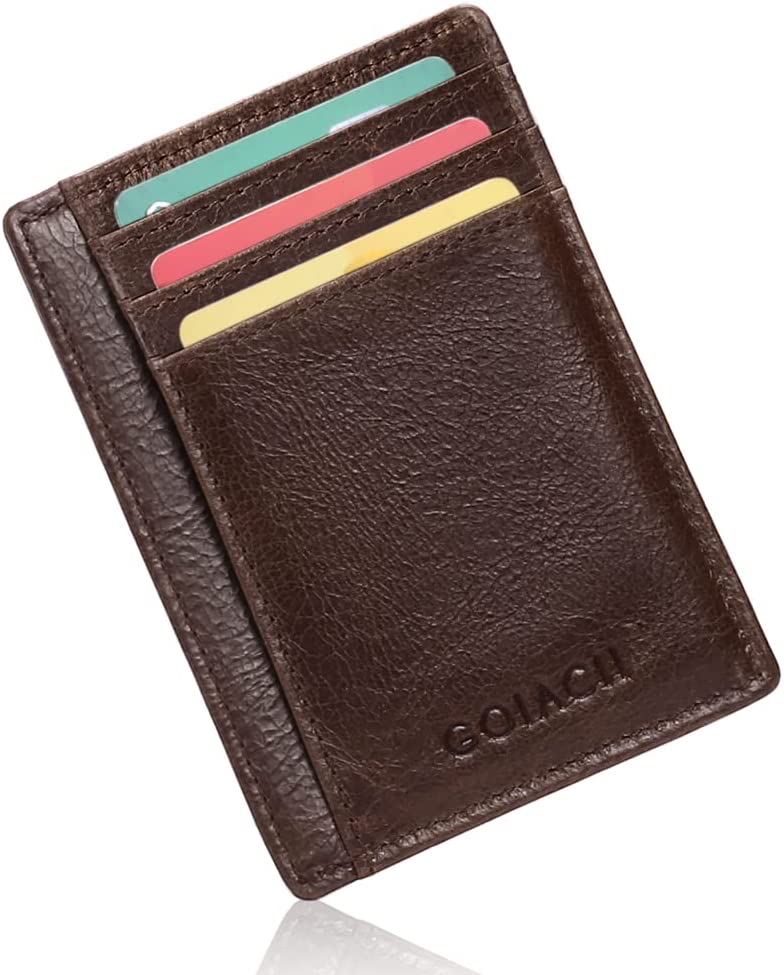 GOIACII Women's RFID Blocking Leather Wallet