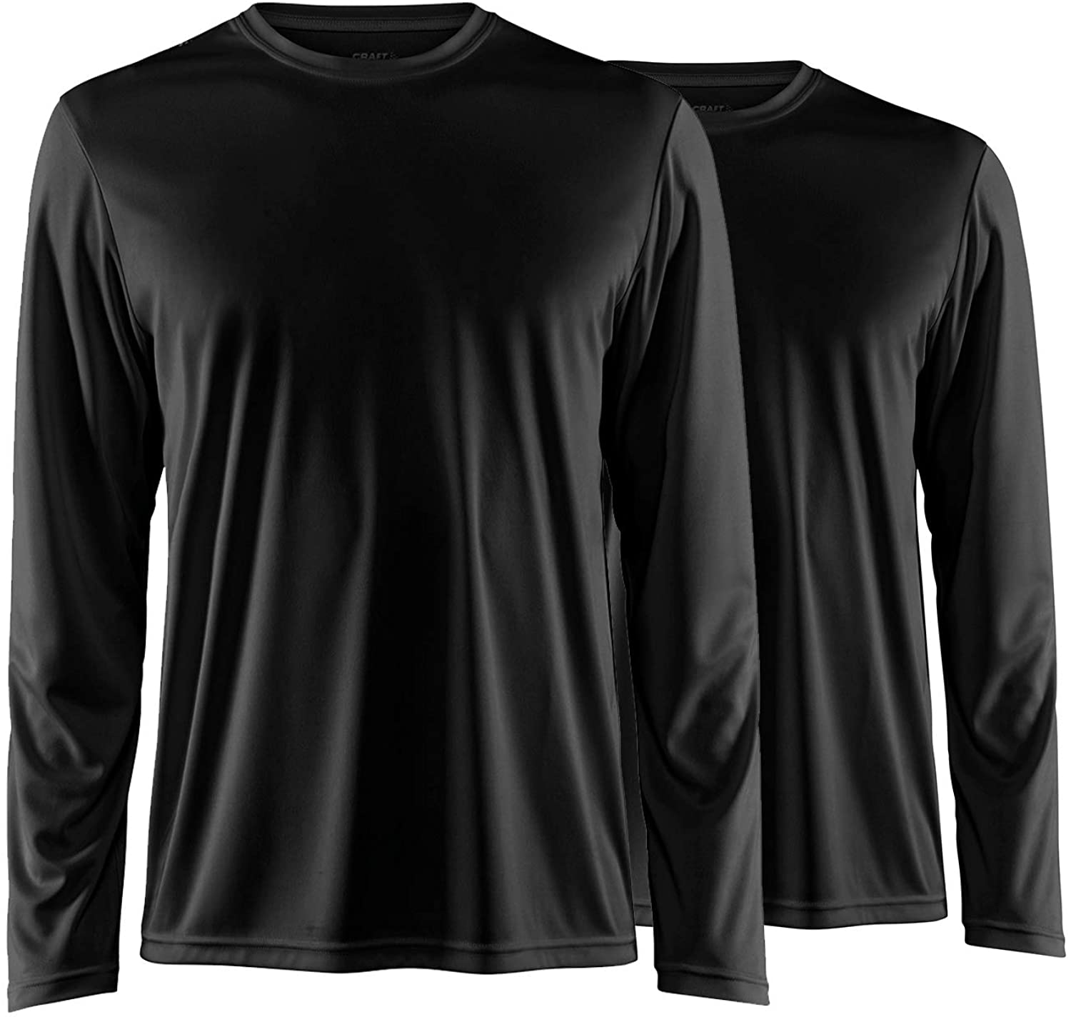Craft Men’s Long Sleeve Dry-Fit Workout Shirt - Loppet, 2-Pack | eBay