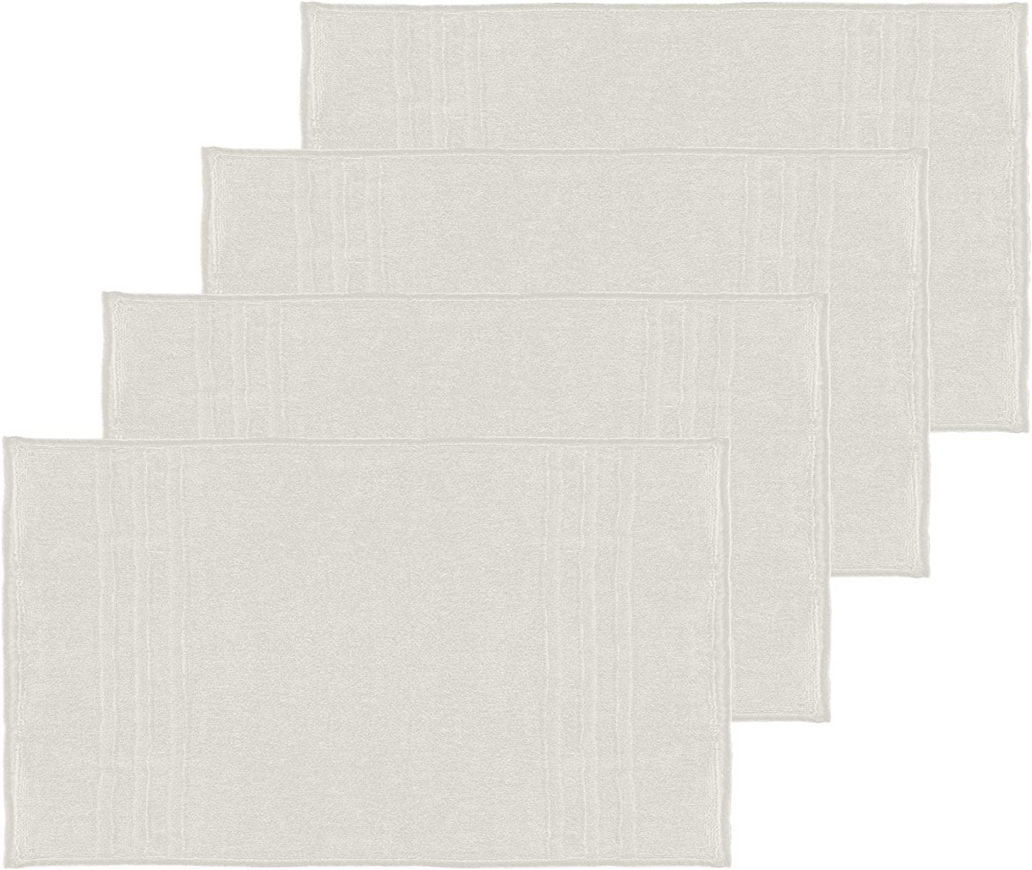 Mosobam 700 GSM Hotel Luxury Bamboo Viscose-Cotton, Hand Towels 16X30, Set  of 4