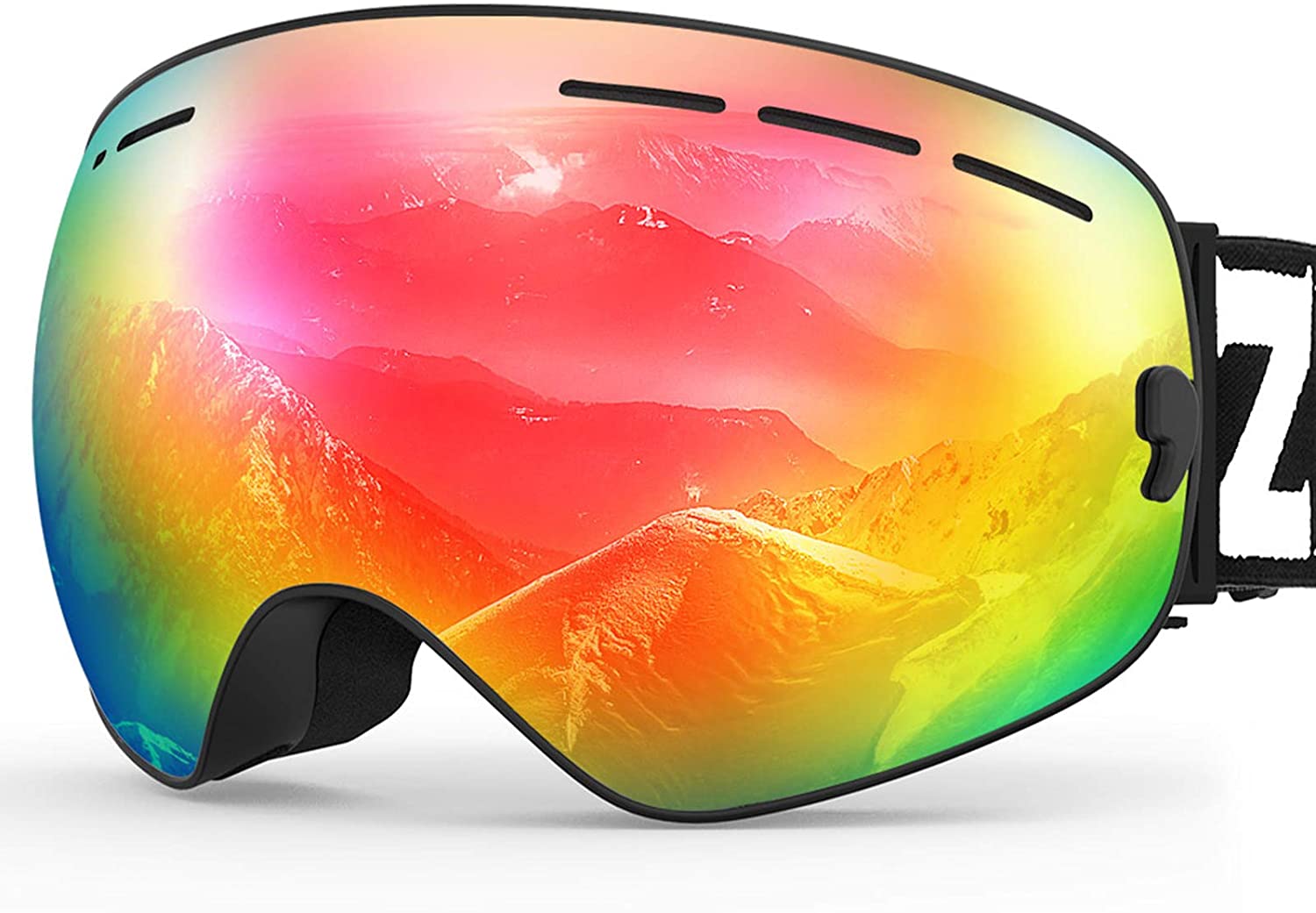  ZIONOR X Ski Snowboard Snow Goggles OTG Design for