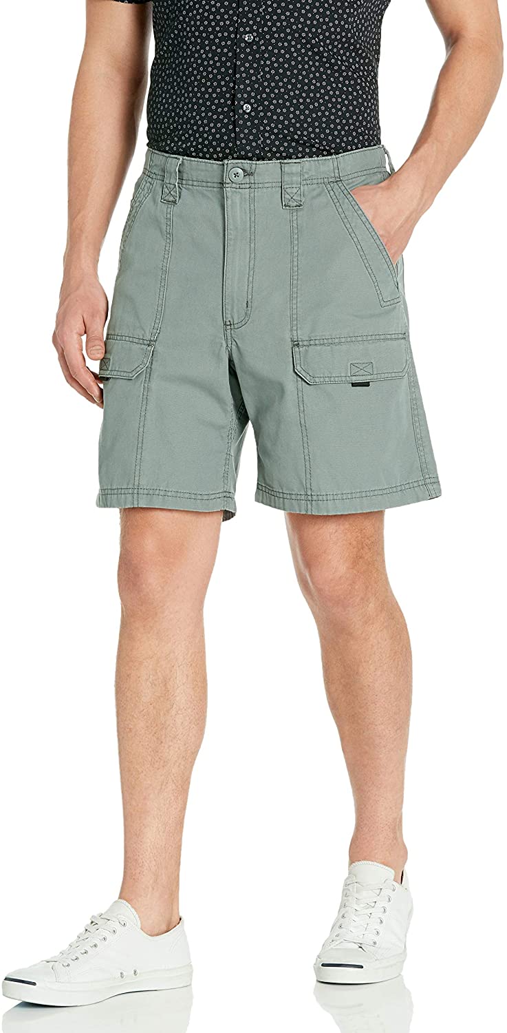 wrangler authentics men's canvas utility hiker short